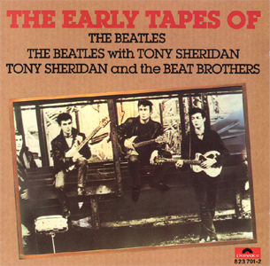 Обложка первых записей «The Beatles» и Тони Шеридана. Сейчас эта пластинка считается большой редкостью