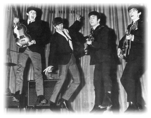 Джон и «The Beatles» в самом начале карьеры