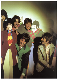 The Beatles и их копии из м/ф Yellow Submarine