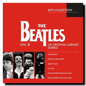 Обложка MP3 диска "The Beatles", часть 2