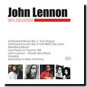 Обложка MP3 диска "John Lennon", часть 1